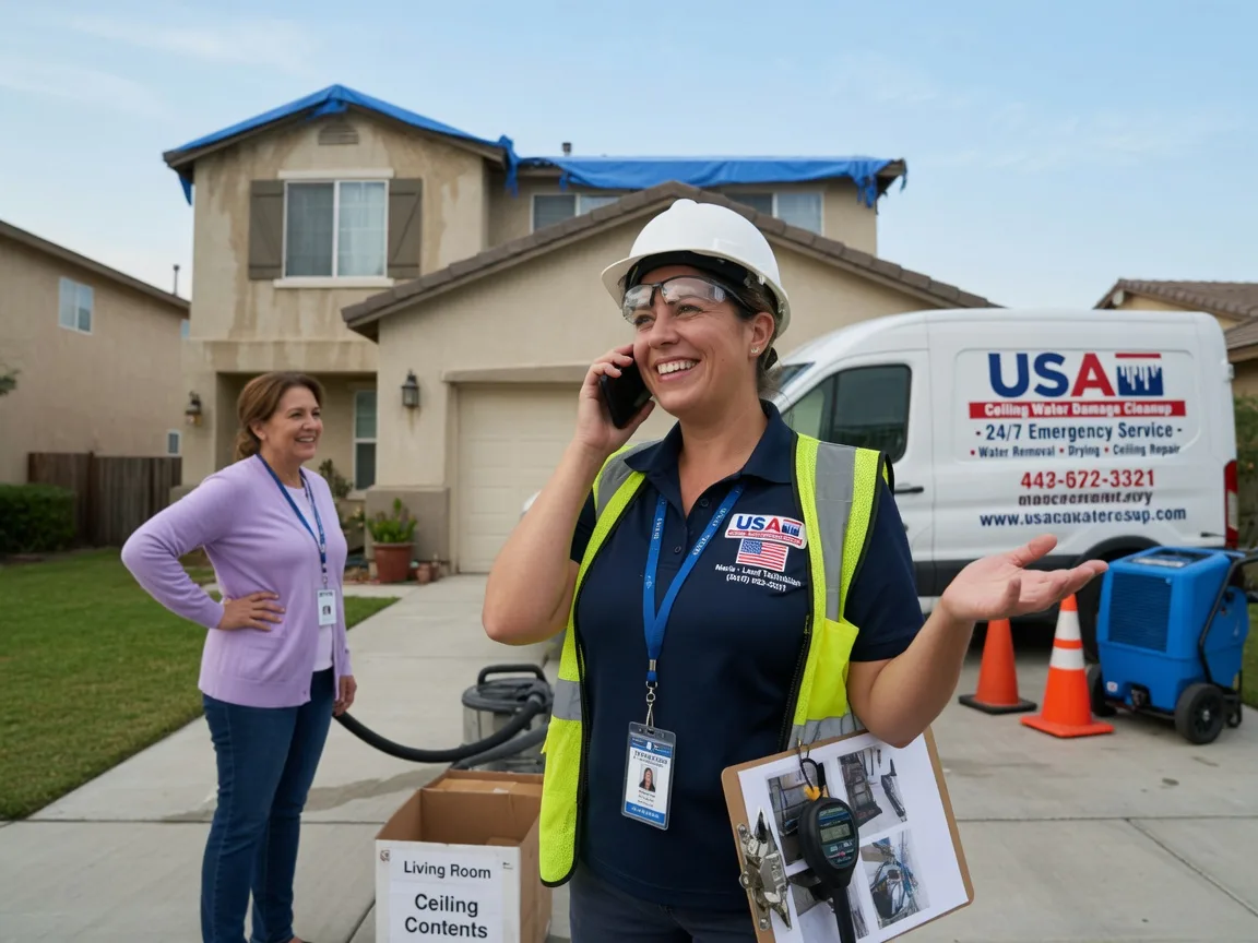 Ceiling Water Damage Restoration Wapello, IA FAQs